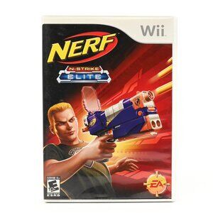 Nerf N-Strike Elite (Nintendo Wii, 2009) w/Manual